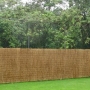 Bamboe schutting als afsluiting tuin